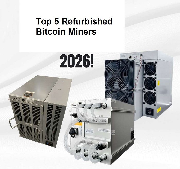 Top 5 Refurbished Bitcoin Miners