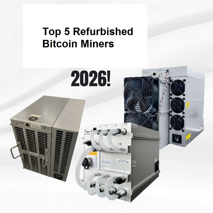 Top 5 Refurbished Bitcoin Miners