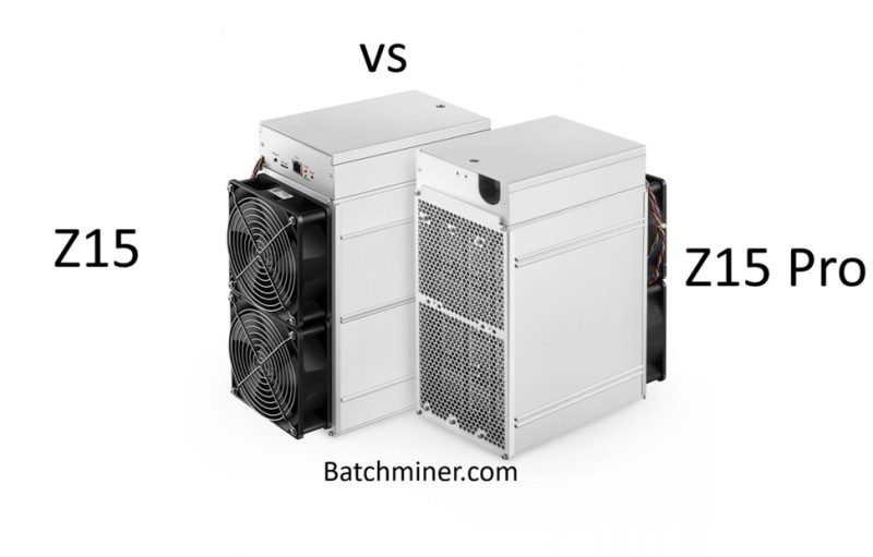 Bitmain Antminer Z15 VS. Z15 Pro Comparing Bitmain Antminer Z15 and Z15 pro