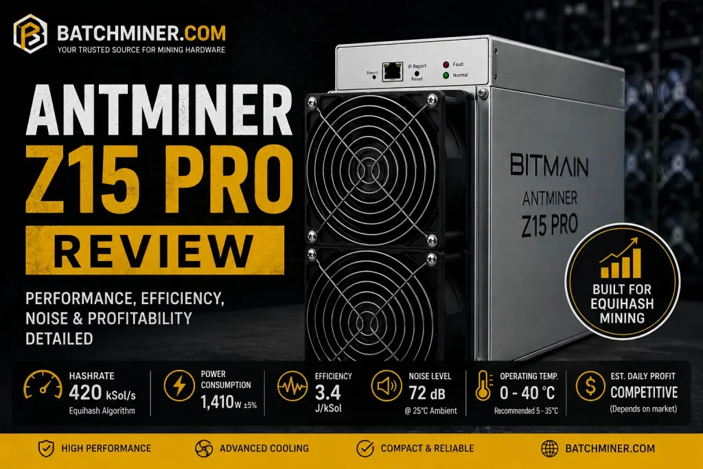 Antminer Z15 Pro Review